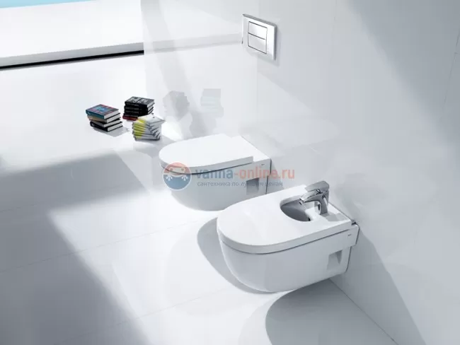 Подвесной унитаз Roca Meridian-N Compact 346248000 Подвесной унитаз Roca Meridian-N Compact 346248000