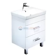 Тумба с раковиной Iddis Custo CUS55W0i95K 55 см напольная, белая