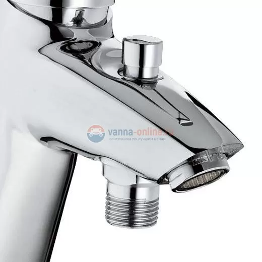Смеситель Jacob Delafon Panache E71240 для ванны и душа на 1 отверстие Смеситель Jacob Delafon Panache E71240 для ванны и душа на 1 отверстие