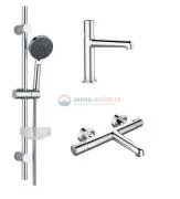 Комплект смесителей Agger Slim A2231100, хром