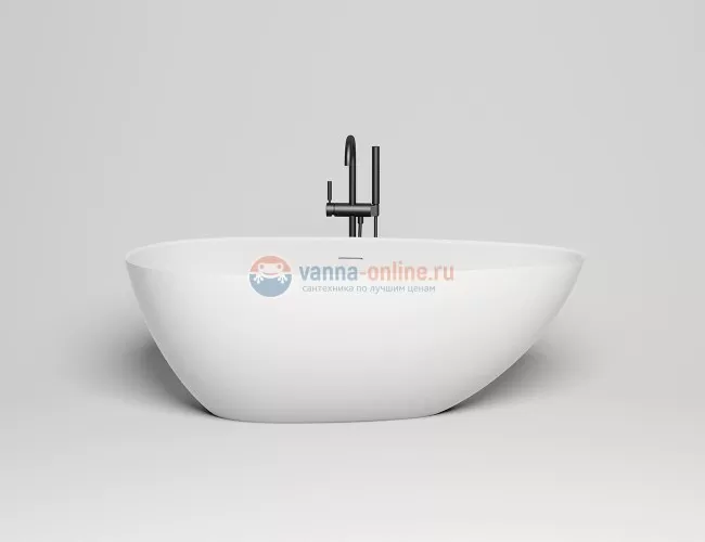 Ванна Salini Paola 172 х 82,7 х 57 см, из материала Solix, матовая белая 101612SM Ванна Salini Paola 172 х 82,7 х 57 см, из материала Solix, матовая белая 101612SM
