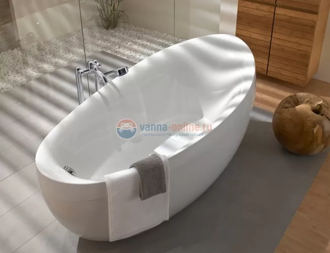 Ванна акриловая Villeroy&Boch Aveo UBQ194AVE9T1V-01, 190 x 95 см, alpin, бесшовная Ванна акриловая Villeroy&Boch Aveo UBQ194AVE9T1V-01, 190 x 95 см, alpin, бесшовная