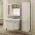 Тумба с раковиной Comfortу Феррара-100, белый глянец