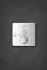 Смеситель для ванны и душа Grohe Grohtherm SmartControl 29123000, хром