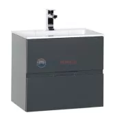 Тумба под раковину Aquanet Алвита 60 00183991, цвет серый антрацит