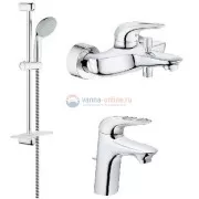 Комплект смесителей Grohe Eurostyle New 124416