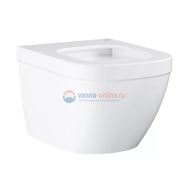 Подвесной унитаз Grohe Euro Ceramic 39206000, безободковый
