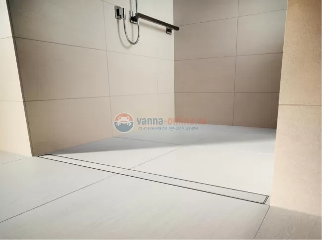 Дренажный канал VIEGA Advantix Basic 753207, 13х75х3,5 под плитку Дренажный канал VIEGA Advantix Basic 753207, 13х75х3,5 под плитку