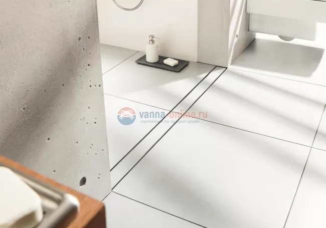 Дренажный канал VIEGA Advantix Basic 753207, 13х75х3,5 под плитку Дренажный канал VIEGA Advantix Basic 753207, 13х75х3,5 под плитку