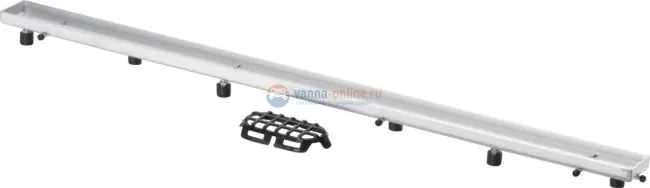 Дренажный канал VIEGA Advantix Basic 753207, 13х75х3,5 под плитку Дренажный канал VIEGA Advantix Basic 753207, 13х75х3,5 под плитку