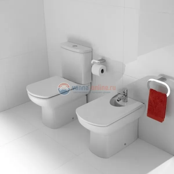 Унитаз Roca Dama Senso Compacto 342518000 с бачком 34151B000 / 341519000
