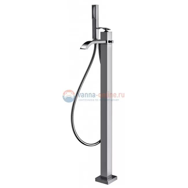 Смеситель для ванны Jacuzzi Rubinetteria Glint 0IQ00099JA00напольный
