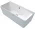 Ванна Villeroy&Boch Collaro UBA180COR9CBCVN01, 180 x 80 см, белый alpin/Black Matt
