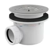 Сифон для душевого поддона Alcaplast A48 d90, с нержавеющей peшeткой