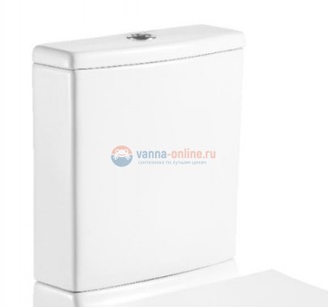 Бачок для унитаза Bravat Gina CY01008XW-PA-ENG 36 x 11 x 58 см 2 кнопки, эконом режим,белый