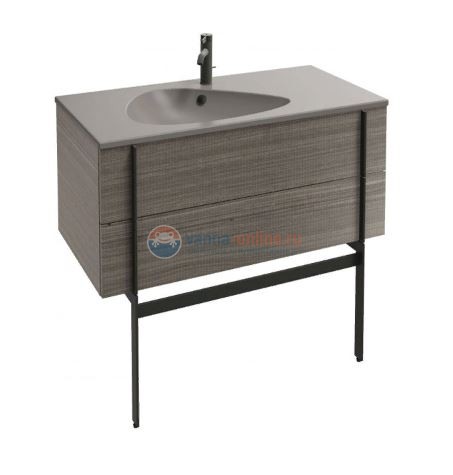 Тумба под раковину Jacob Delafon Nouvelle Vague 80 EB3030-E73, цвет - фактурный дуб