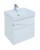 Тумба с раковиной Aquanet Nova Lite 60, 2 ящика, белый глянец  (242575/242905)