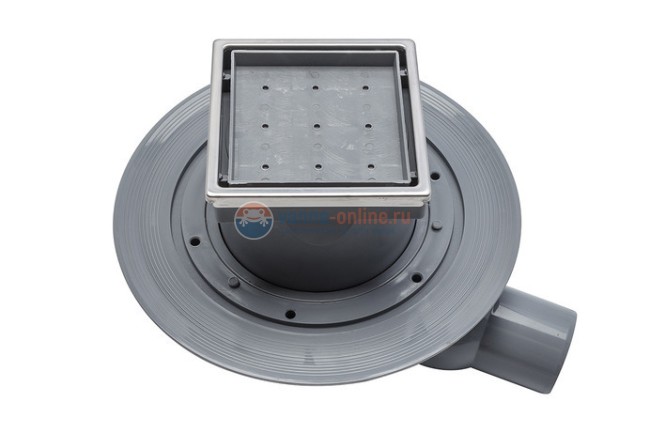 Трап водосток Pestan Confluo Standard Dry 1 Ceramic 100*100 Ceramik под плитку с рамкой сталь 13000107 Трап водосток Pestan Confluo Standard Dry 1 Ceramic 100*100 Ceramik под плитку с рамкой сталь 13000107