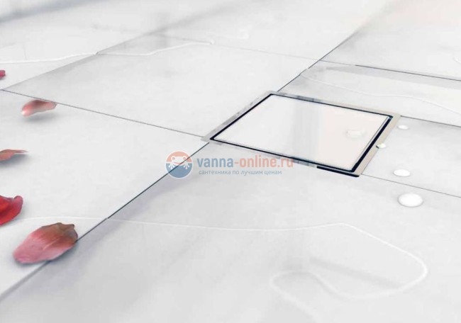 Трап водосток Pestan Confluo Standard Dry 1 Ceramic 100*100 Ceramik под плитку с рамкой сталь 13000107 Трап водосток Pestan Confluo Standard Dry 1 Ceramic 100*100 Ceramik под плитку с рамкой сталь 13000107