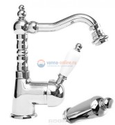 Смеситель Cezares ELITE-BSM2-01-M для биде, хром, ручка металл