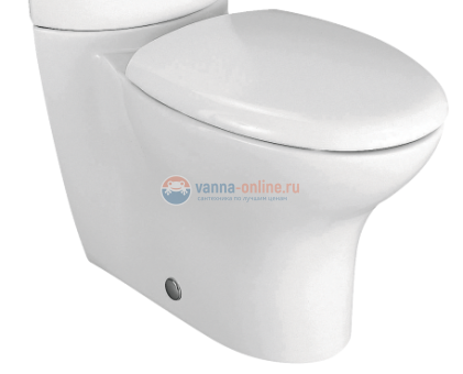 Чаша унитаза Jacob Delafon Presquile напольного с крышкой-сиденьем, 19077-00