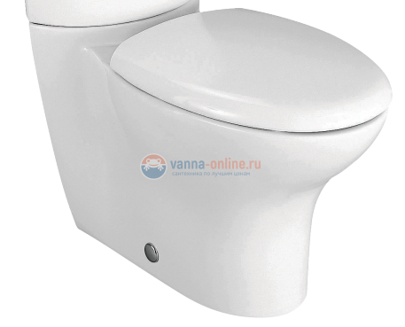 Чаша унитаза Jacob Delafon Presquile напольного с крышкой-сиденьем, 19077-00