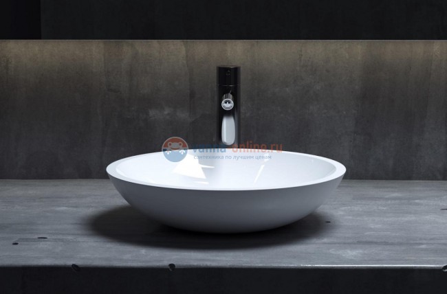 Раковина накладная Salini Callista 105, 37 x 37 x 85 см, из материала Sapirit, глянцевая белая 1101105G Раковина накладная Salini Callista 105, 37 x 37 x 85 см, из материала Sapirit, глянцевая белая 1101105G