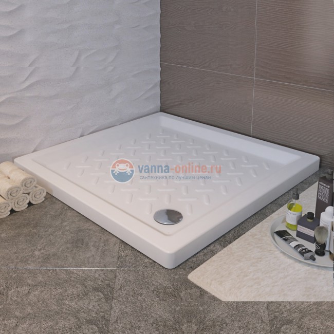 Душевой поддон RGW CR-077 19170177-01 70 x 70 см, керамика, квадратный