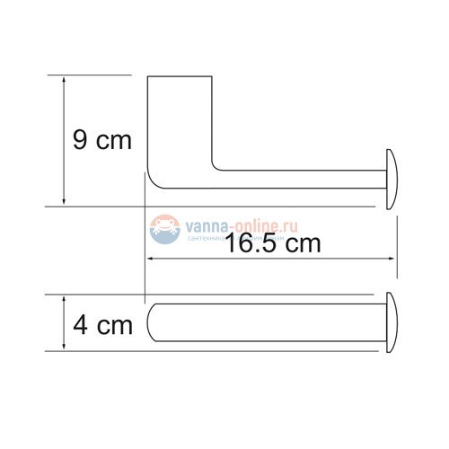 Держатель для туалетной бумаги WasserKRAFT Berkel 6896