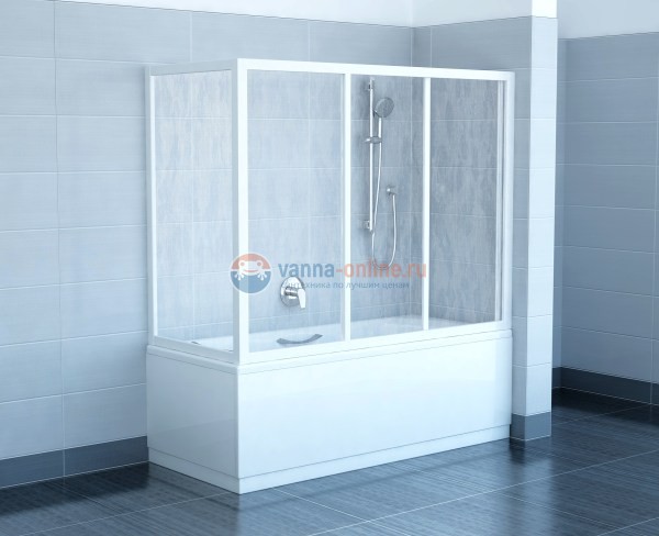 Шторка для ванны Ravak Supernova AVDP3-150 40VP0102