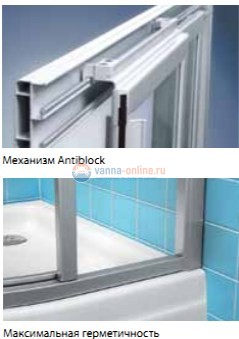 Шторка для ванны Ravak Supernova AVDP3-150 40VP0102