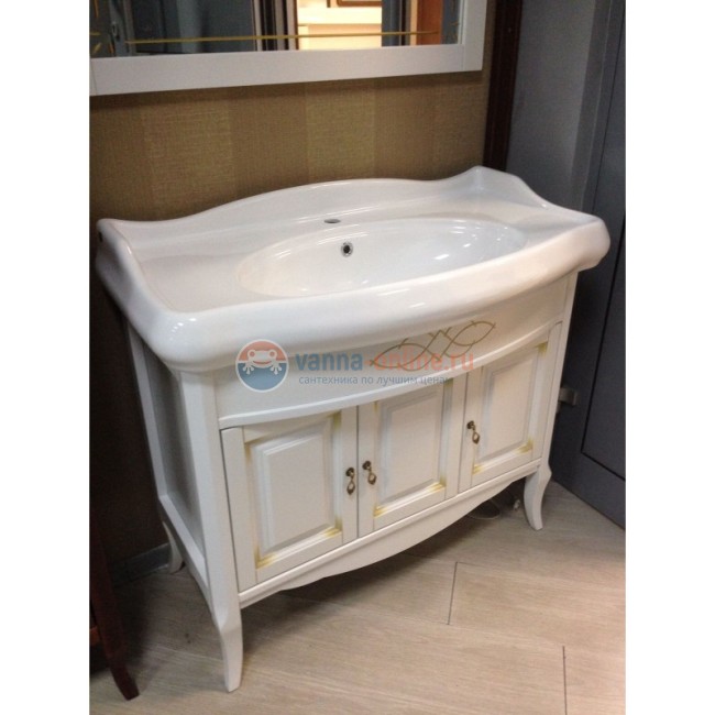 Тумба с раковиной Opadiris ЛОРЕНЦО 100, светлый орех Тумба с раковиной Opadiris ЛОРЕНЦО 100, светлый орех