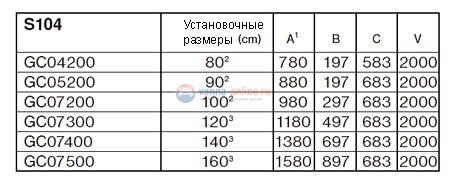 Душевая дверь в проем Riho Scandic S-104 GC04200 80*200 см