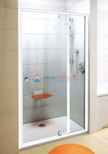 Душевая дверь Ravak Pivot PDOP2-100 03GA0100Z1, белый/Транспарент