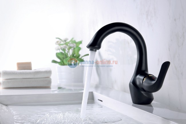 Смеситель Lemark Swan LM5406BG для раковины Смеситель Lemark Swan LM5406BG для раковины