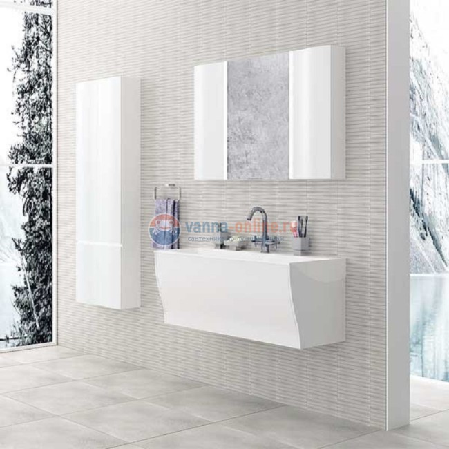 Тумба под раковину Акватон Ондина 100, белая Тумба под раковину Акватон Ондина 100, белая