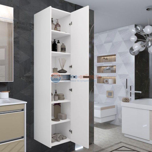 Пенал Opadiris Фреш 35 универсальное открывание, цвет - белый Пенал Opadiris Фреш 35 универсальное открывание, цвет - белый