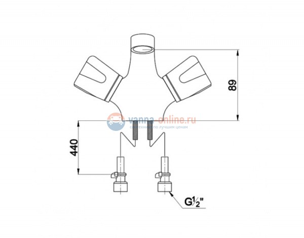 Смеситель для раковины Timo Porto 0181F chrome Смеситель для раковины Timo Porto 0181F chrome