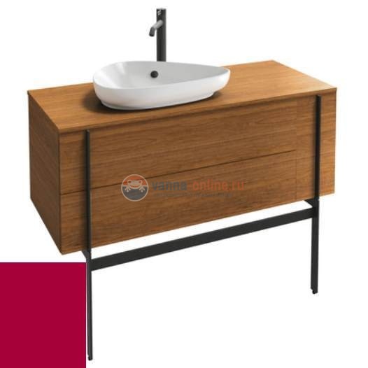 Тумба под раковину Jacob Delafon Nouvelle Vague 120 EB3042-M75, малина мягкий