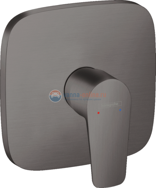 Смеситель Hansgrohe Talis E 71765340 для душа, черный хром