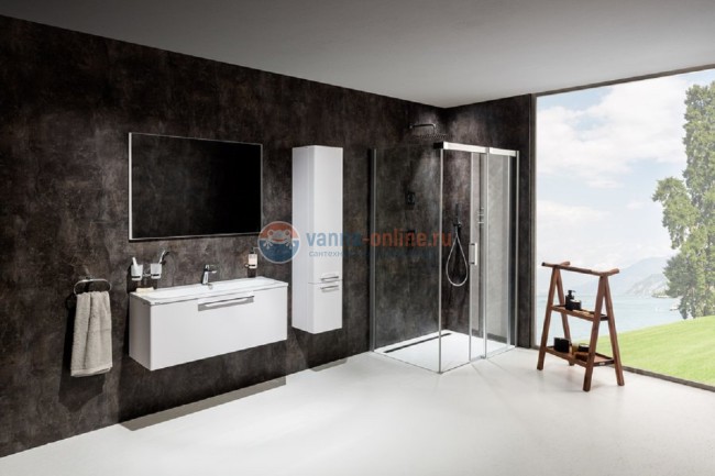 Зеркало Ravak Ring 1000, 100 см, серое Зеркало Ravak Ring 1000, 100 см, серое