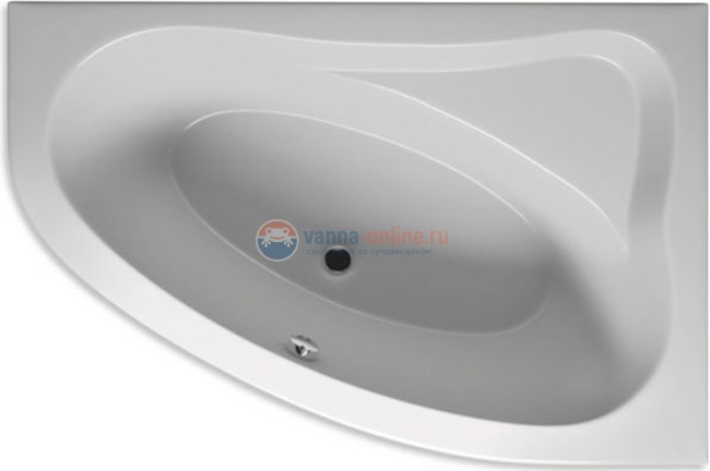 Ванна акриловая Riho Lyra 153 x 100 см, левая/правая