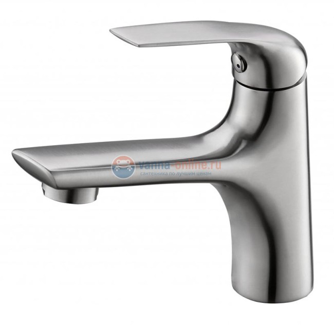 Смеситель для раковины BelBagno Gamma GAM-LVM-25-IN, сатин Смеситель для раковины BelBagno Gamma GAM-LVM-25-IN, сатин