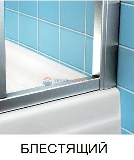 Душевой уголок Ravak Chrome CRV1+CPS 100 x 100 см блестящий профиль, стекло Транспарент