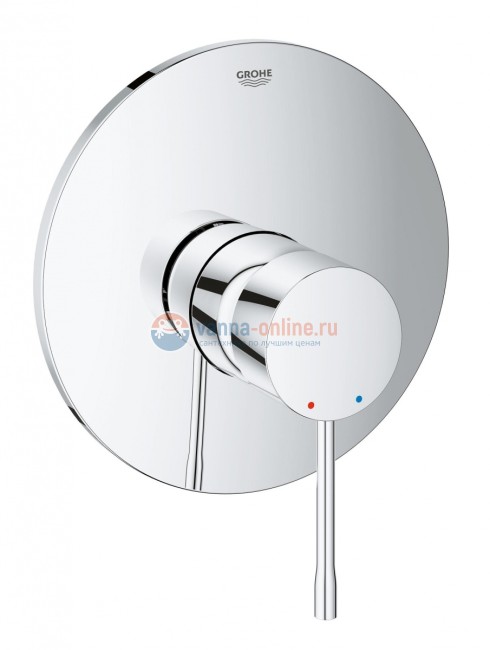 Смеситель Grohe Essence+ 19286001 для душа встраиваемый, внешняя часть Смеситель Grohe Essence+ 19286001 для душа встраиваемый, внешняя часть