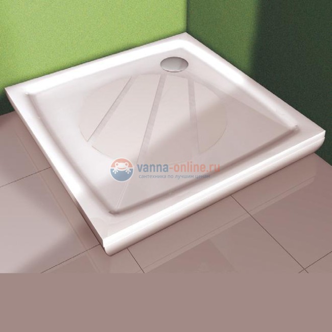 Поддон Ravak Galaxy Perseus Pro-100, 100 x 100 x 3 см, из искусственного камня