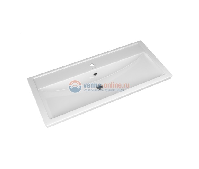 Тумба под раковину СаНта Виктория 100 NEW 700131N напольная, цвет белый Тумба под раковину СаНта Виктория 100 NEW 700131N напольная, цвет белый