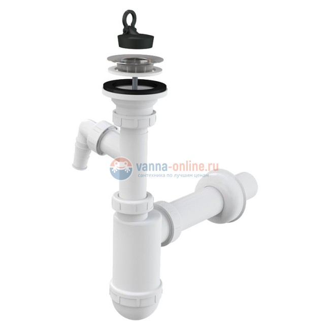 Сифон для раковины Alcaplast A41P