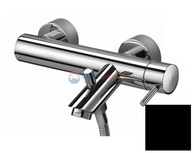 Смеситель Paffoni Light LIG022NO для ванны без душевого гарнитура, цвет черный матовый Смеситель Paffoni Light LIG022NO для ванны без душевого гарнитура, цвет черный матовый