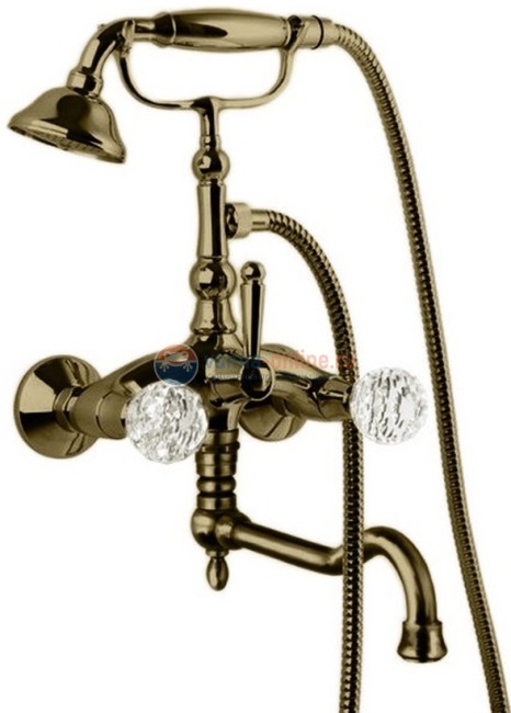 Смеситель Cezares Atlantis ATLANTIS-VDF2-02-Sw для ванны/душа, бронза